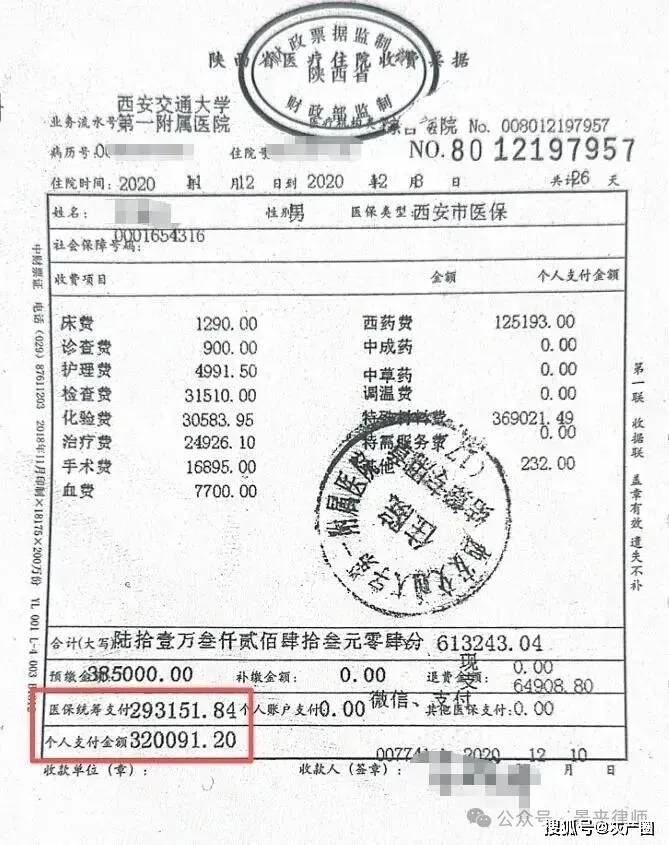 账单：34次会阴清洗撕开医院医保黑洞父亲术后46天离世交大硕